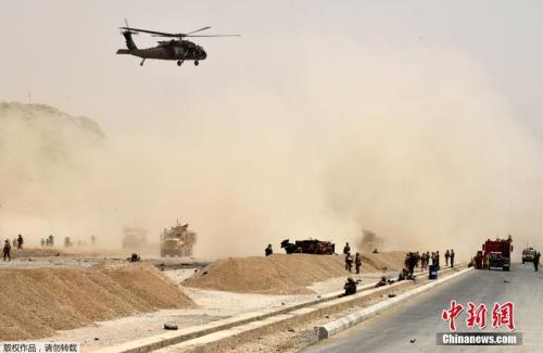 资料图：驻阿美军。