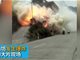 实拍桂林一榨油坊燃烧爆炸视频 巨大爆炸声犹如拍大片