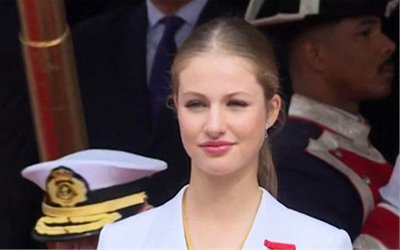 18岁西班牙莱昂诺尔公主成为王位继承人