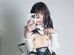 福利姬烟罗罗@yanluoluoya居家私拍尺度图3